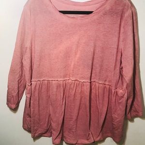 Arizona Jeans Co Peplum Top